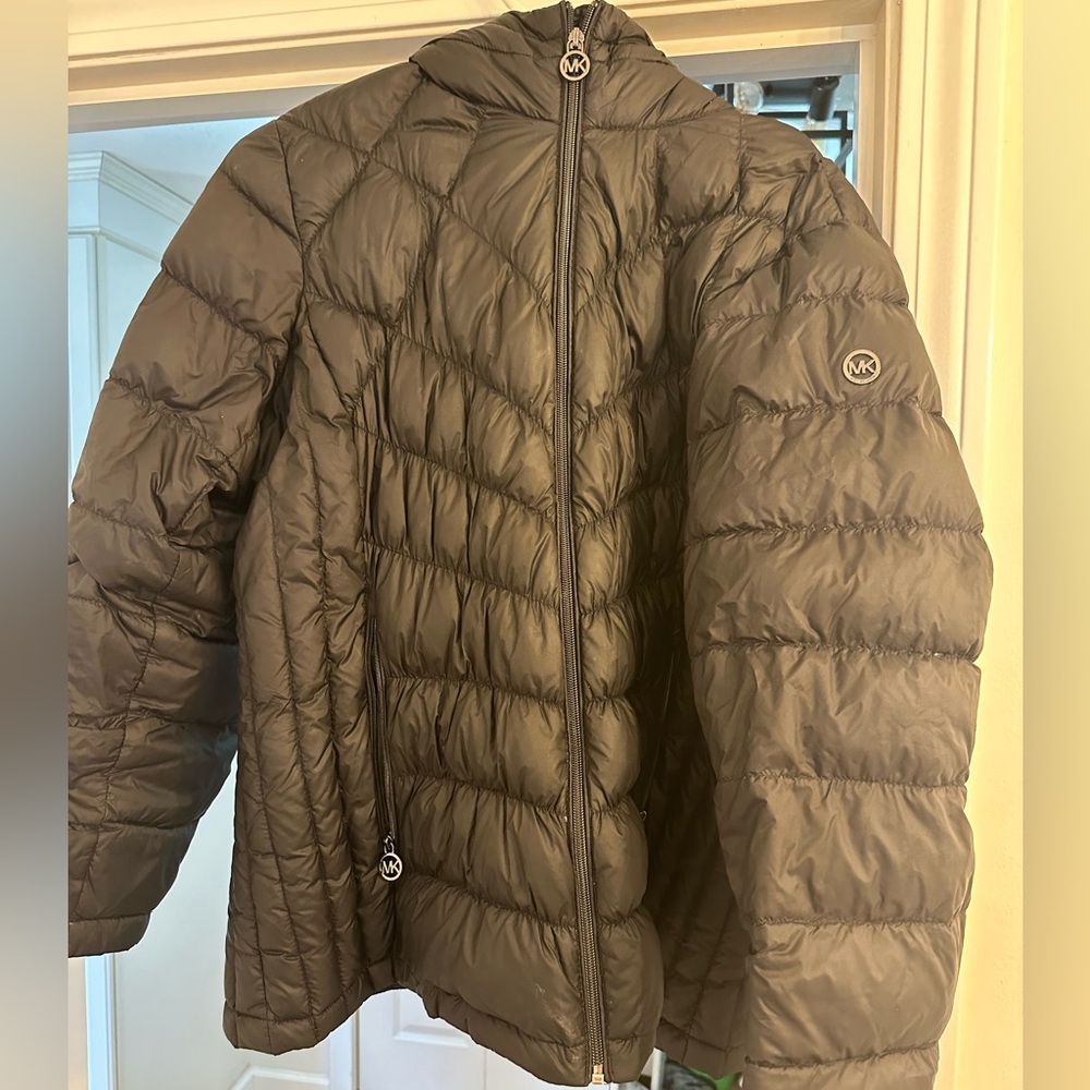 Black Michael kors winter coat